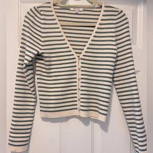 Madewell cropped cardigan